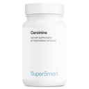 Supersmart - Carcinine 300mg par jour (breveté) - Supplément de L-Carnosine stable - Sans OGM et sans gluten - 60 Capsules végétariennes