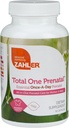 Zahler - Total One Vitamines prénatales pour les femmes (90 comte) Vitamines prénatales quotidiennes avec acide folique, fer, zinc et 19 autres vitamines et minéraux essentiels - Kosher Pre Natal Multivitamine Capsules