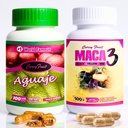 Curvy Pack – Aguaje + Maca 3 Capsules for Bigger Booty, Wider Hips & Feminine Curves – 100% Natural Hormonal Support – Booty & Energy Enhancer – 1 Month Supply