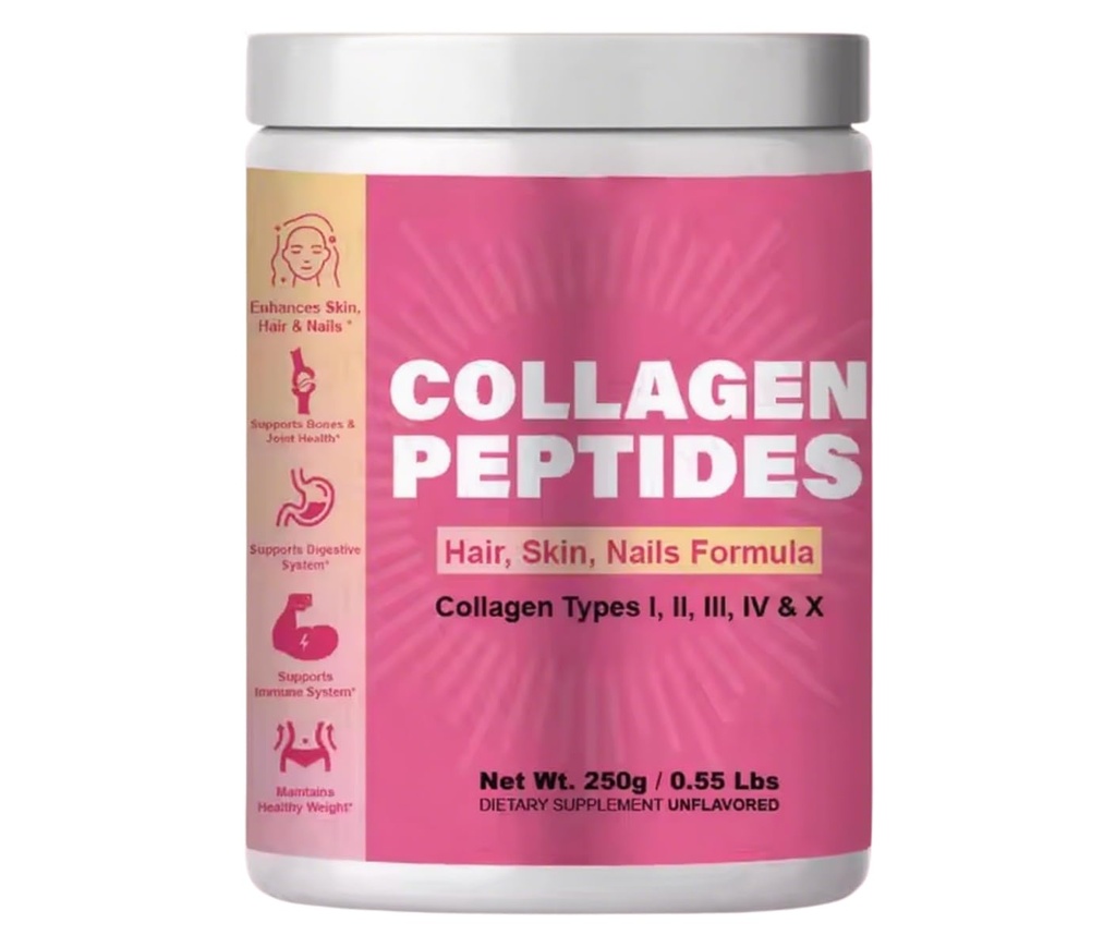 Okian Collagen Peptide Powder for Skin, Hair and Joint Support