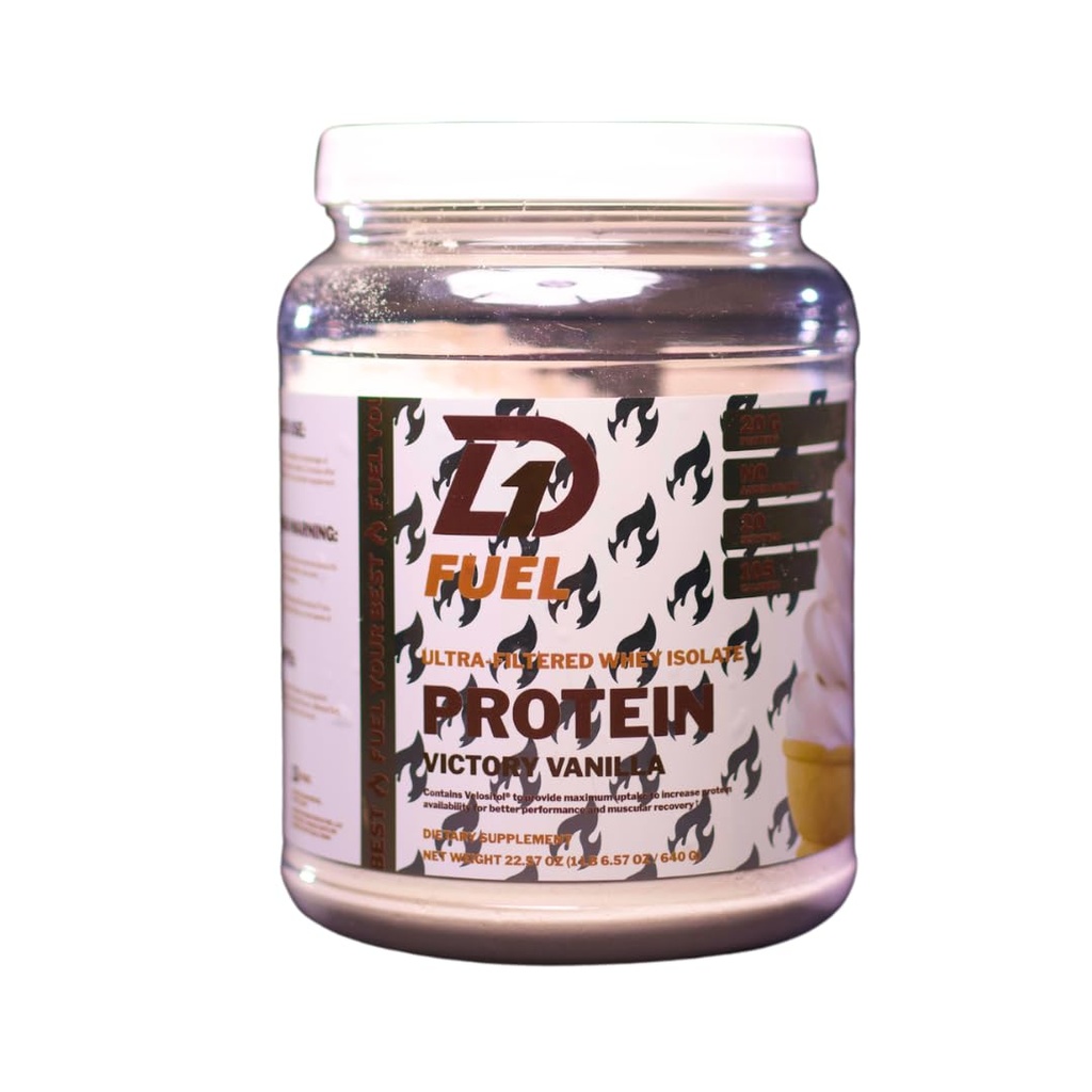 Grass Fed Whey Isolate Protein Powder - Victory Vanilla - 20g Protein - No Artificial Ingredients - Clean for Muscle Recovery, & Growth