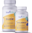 Supplément cheveux, peau et ongles de Bari Life et probiotique multivitamine 30