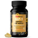 GLP-1 Support Probiotic Supplement for Weight Loss - Daily GLP1 Support with Berberine for Women to Support Metabolism Gut Wellness Boost Fat Burn - Natural Oral Probiotics