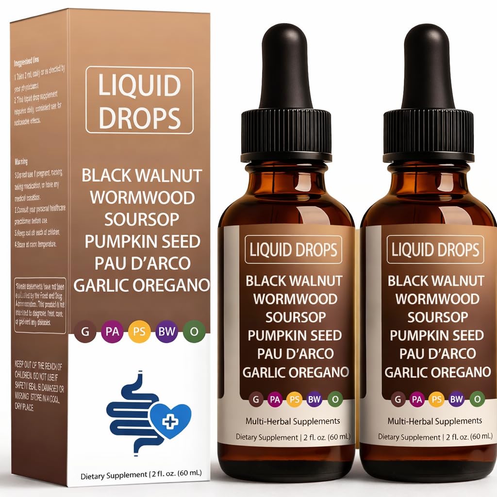 Vello Black Walnut Wormwood Gut Cleanse — Formulated with Wormwood, Black Walnut, Soursop, Crape Myrtle Bark, and Pumpkin Seed Extracts — Boosts Energy (2)