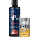 Censeur NDS Nutrition Fat Loss-Body Toner avec CLA (90 Softgels) et Siren Labs L-Carnitine Elite Burn Fat Loss Support Strawberry Blast 3000 mg (32 portions)