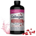 Supplément pour collagène liquide NeoCell, peau, cheveux, ongles et articulations, y compris concentré de jus de fruits et mélange de thé vert, grenade, 16 oz, 1 bouteille