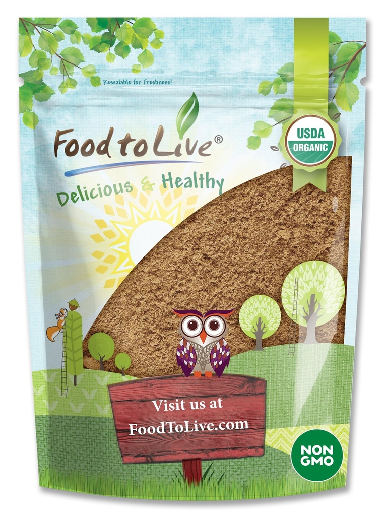 Food to Live Organic Turkey Tail Mushroom Powder, 1 Pound - Immune Support, Energy Boost, 100% Natural, Vegan, Non-GMO, Pure, Perfect for Beverages, Kosher, Bulk