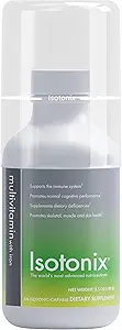 Isotonix Multivitamine avec fer - Supports Système immunitaire, clarté mentale, os santé et énergie - Idéal pour les hommes, les femmes - sans gluten, non-OGM - 30 portions