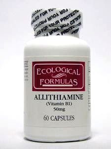 Ecological Formulas Allithiamine 50 Mg 60 Caps