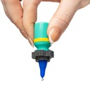 NANODROPPER Adaptor for Eyedrop Bottles - Volume Reducing Adaptor to Extend Bottle Life - SIZE 15