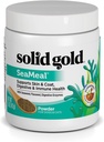 Poudre multivitamines de chat et de chien en or massif - Poudre de Kelp, Oméga 3 et vitamines pour la santé dentaire, digestif, immunitaire, de la peau et du manteau - Multivitamine pour chiens et chats - Supplément additif alimentaire de chat et de chien - 5oz