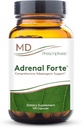 MD Prescriptives - Forte Adrénale - Supplément de Support Adrénal* avec Ashwagandha et Rhodiola - 120 Capsules