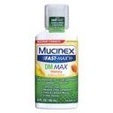 Mucinex Fast-Max Maximum Strength DM MAX, Symptom Relief, Toux Suppresseur et Expectorant, Miel & Berry Flavor, 6 FL OZ