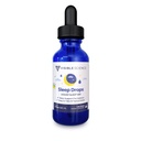 Sleep Drops – Lemon Flavor Liquid Sleep Aid with Melatonin, L-Theanine, Chamomile & Lemon Balm – Fast-Acting, Alcohol-Free Natural Sleep Supplement – 2 fl oz (60 mL)