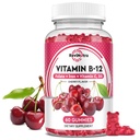 Vitamin B12 Gummies - 5000 mcg Methylcobalamin with Iron, Vitamin C, D3 & Folate, Energy Support and Metabolism, Immune, B-12 Complex Chewable Supplement for Men & Women, Vegan- 60 Count