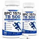 BPC 157 and TB5OO | Research Grade | 99% High Purity | Formulated for Men & Women 60 Ct 2 Bottles