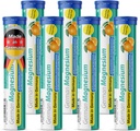 Supplément d'oxyde de magnésium allemand (comprimés effervescents) Arôme orange – 200 mg de magnésium par portion (sans sucre), végétalien – T & D Pharma – Fabriqué en Allemagne