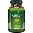 Irwin Naturals Double puissance 5-HTP Extra - 60 liquides Soft-Gels - pour la relaxation et la production de sérotonine - 30 portions