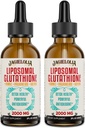 Liposomal Glutathion liquide 2000MG – Supplément de détox antioxydant pour les femmes et les hommes, Vieillissement Défense, Fonction hépatique et énergie, avec acide hyaluronique + Aloe Vera + vitamine C, naturel et végétalien, 4 FL.OZ
