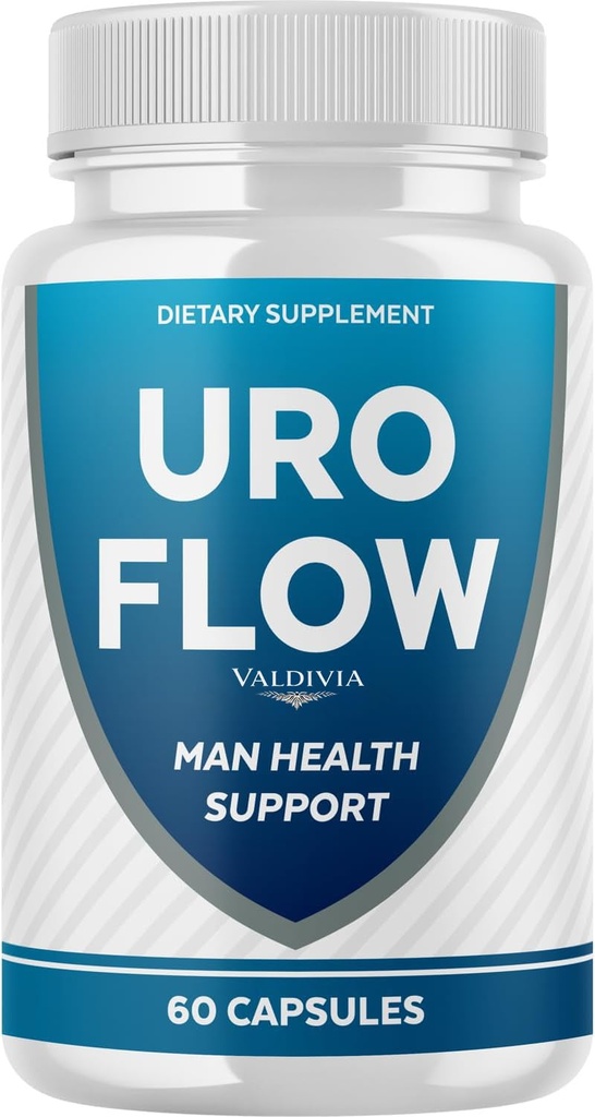 Valdivia UroFlow Capsules – All Natural UroFlow Supplement Pills for Maximum Strength, Premium URO Flow Official Reviews (60 Capsules)