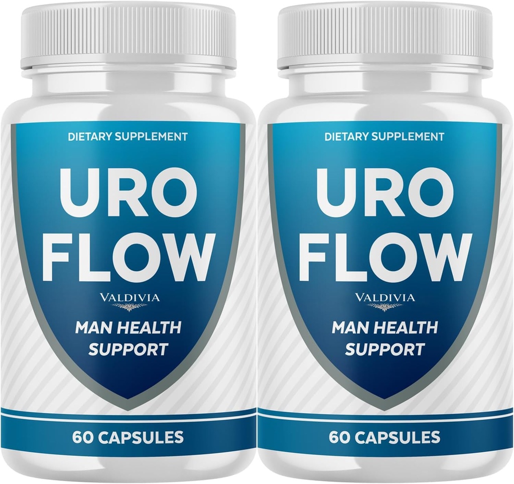 Valdivia (2 Pack UroFlow Capsules – All Natural UroFlow Supplement Pills for Maximum Strength, Premium URO Flow Official Reviews (120 Capsules)