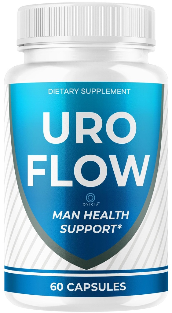 Uroflow Capsules - Official UroFlow Pills Advanced Premium Formula Support Maximum Strength, All Natural Ingredients Vitamins for Overall Health & Wellness Reviews, 60 Capsules for 1 Month