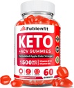 Keto ACV Gummies for Women - Apple Cider Vinegar Gummies with Mother, B Vitamins, Pomegranate & Beet Root - Metabolism, Vegan, Sugar-Free, 60 Ct