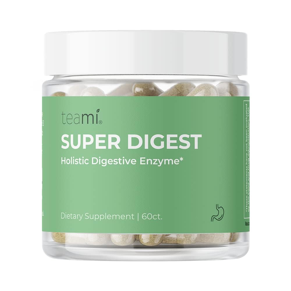 Teami Bloat Banish Fast Gas and Bloating Relief for Women, Debloat Pills to Support Digestion Ensuring Regularity & Constipation Relief, Natural Herbal Belly Cleanse (Super Digestive)