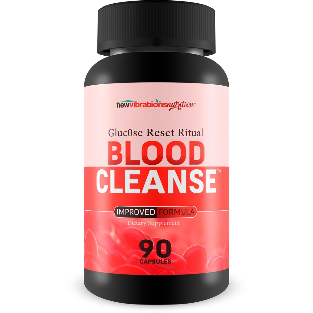 Gluc0se Reset Ritual Blood Cleanse - Our Best Blood Stabilizer - Blood-Balance - Blood Support - BloodFlow Support Supplement - Healthy Circulation Supplements For Men & Women - Sugar Cleanse Detox