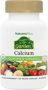 NaturesPlus Source of Life Garden Certified Organic Calcium with AlgaeCal - 1000 mg, 120 Vegan Capsules - Plant-Based Bone Health Support Supplement - Vegetarian, Gluten-Free - 30 Servings