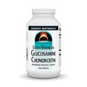 Source Naturals Extra Strength Glucosamine Chondritine, favorise la santé des articulations*, 240 comprimés