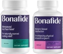 Bonafide Relizen + Ristela – Soulagement sans hormones des éclairs chauds et des sueurs nocturnes pendant la ménopause* + Soutien sans hormones, sans médicaments pour les femmes – 1 mois d'approvisionnement