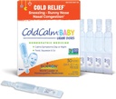 Boiron ColdCalm Baby gouttes à usage unique pour soulager des symptômes froids d'éternuement, de nez runny et de congestion nasale - Doses liquides stériles et non somnolentes - 30 Compte