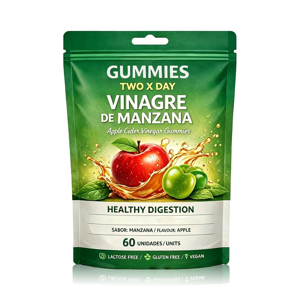 Apple Cider Vinegar 𝐆𝐮𝐦𝐦𝐢𝐞𝐬 Vinagre De Manzana with The 𝐌𝐨𝐭𝐡𝐞𝐫,𝐕𝐢𝐭𝐚𝐦𝐢𝐧 C & B12 – Vegan,Gluten-Free,60 Count (1)