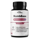 Real Science NumbEase Miracle - All Natural Nitric Oxide & Nerve Support Supplement for Nerve Comfort, Circulation & Healthy Sensation – GABA & Vinitrox Formula for Daily Mobility, 60 Capsules