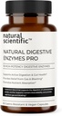 Enzymes digestifs Pro - 18 Enzymes naturels pour la digestion de Papaye, Ananas et plus - avec Probiotiques et Prébiotiques - Basé sur les plantes - 60 Capsules - Supplément diététique Premium