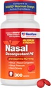 GenCare - Dégonflement nasal (10mg Comprimés) Phénylephrine HCl (300 Comprimés par bouteille)