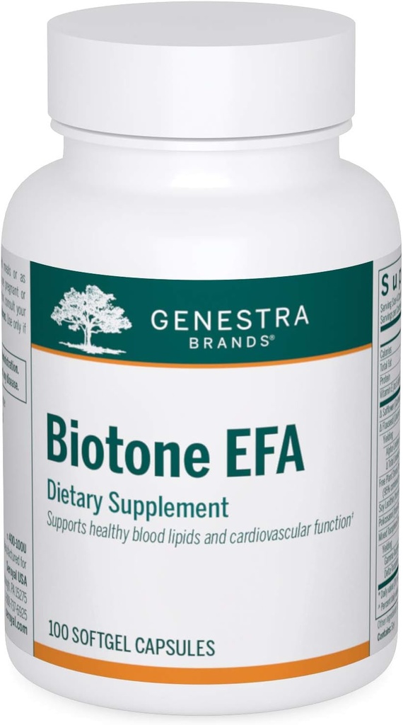 Genestra Brands Biotone EFA-Supplément essentiel à l'acide gras de 100 capsules