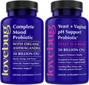 Lovebug Yeast Support and Mood Support Probiotics Bundle
