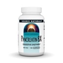 Source Naturals Pancréatine 8X, 500 mg Enzymes digestifs - 100 Capsules