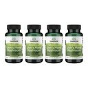 Swanson Full Spectrum Lion's Mane Mushroom - Supplément santé cérébrale pour soutenir la mémoire, la concentration et la clarté* - Peut également aider la santé immunitaire, cardiaque et digestive - sans gluten et sans OGM - 60 capsules (4 pack)