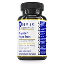 Premier Research Labs Phyto-Iron - Fer à base de plantes pour hommes et femmes pour le soutien du sang, Supplément de feuilles de curry, Suppléments de fer, Fer non-hémé, 18mg Fer par portion - 120 Capsules végétariennes