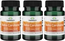 Swanson Beta-Carotène (Vitamine A) Système immunitaire de peau Santé Antioxydant Soutien 10000 Iu (3000 mcg) 100 Sgels (3 Pack)