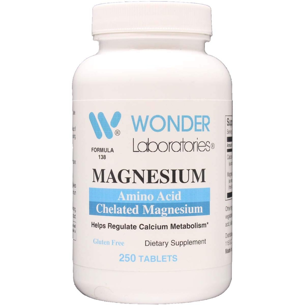 Chelated Magnesium, Amino Acid, Formulated to Provide You with Maximum Absorption (250)