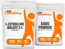 Suppléments en vrac Malate de Citrulline 2:1 500g + AAKG 500g