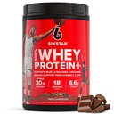 Six Star Whey Protein Powder Plus - Muscle Building & Recovery Formula with Whey Isolate Powder, BCAAs, 30g Protein, Immune Support - Supplément post-entraînement - Triple chocolat, 1,8 lbs
