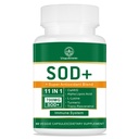 700MG Sod Superoxide Dismutase Supplément - Supplément antioxydant de haute puissance pour la santé cellulaire - 60 Capsules