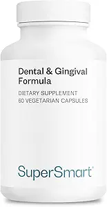 SuperSmart - Dental & Gingival Formula (Patented) - Oral Care Supplement - with TEES-10 | Non-GMO & Vegan - 60 Vegetarian Capsules