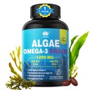 Omega 3 huile de poisson softgels avec DHA 720mg EPA 360mg, Vegan Algae Science 2:1 Rapport pour l'œil du cerveau, basé sur la plante Omega 3 supplément, huile de poisson alternative 1200mg, sans goût de poisson, 120Cts