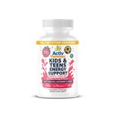 Kids & Teens Energy Support with Vitamin B12 + Folate (B9) - Supports Energy Production, Brain Function & Metabolism - Gluten Free - Raspberry Flavor - Soft Chew 60 Gummies (60 Servings)